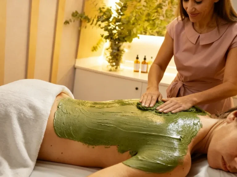 Envoltura corporal con algas